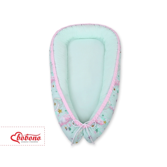 Doublesided Babynest- moons mint
