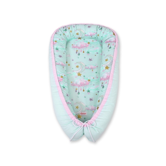 Doublesided Babynest- moons mint