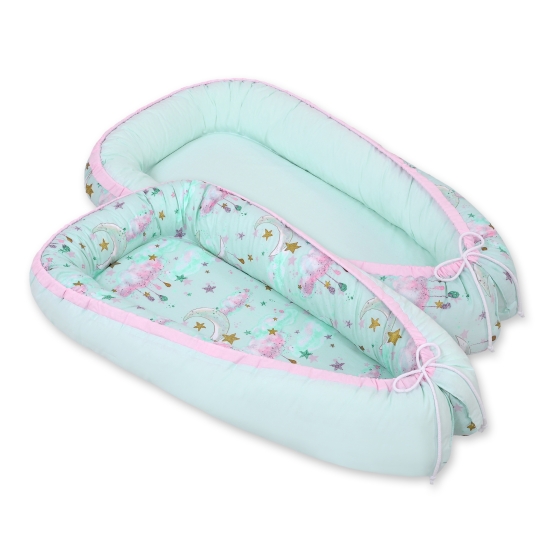 Doublesided Babynest- moons mint