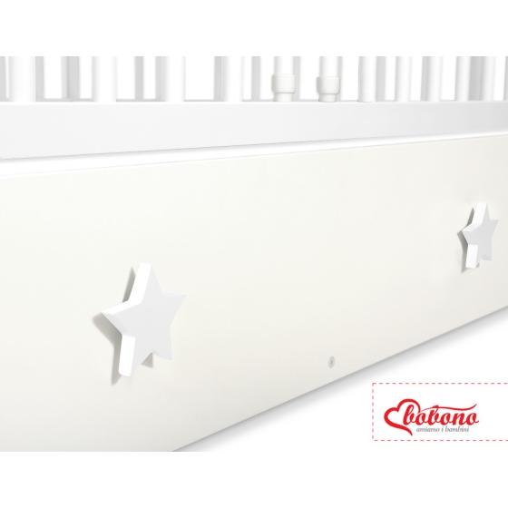 Drawer for baby cot 120x60cm MAXI - Stars