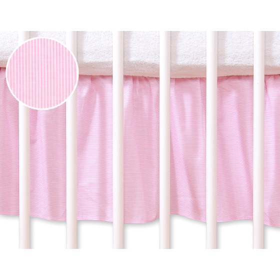 Dust rufle 120x60cm- Donkey Luca pink