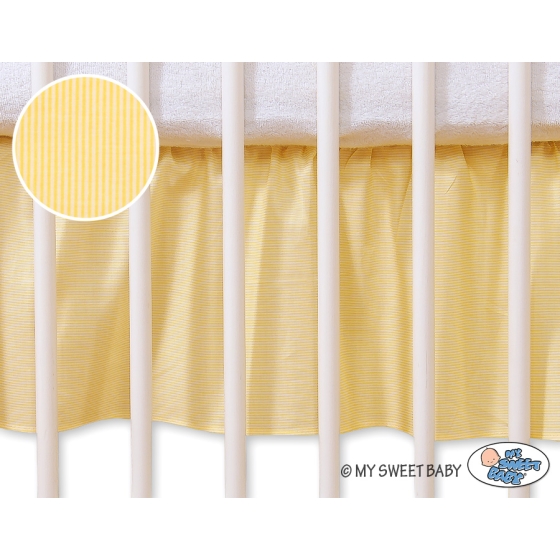 Dust rufle 140x70cm- Donkey Luca yellow
