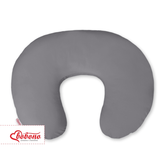 Extra cover for feeding pillow- anthracite