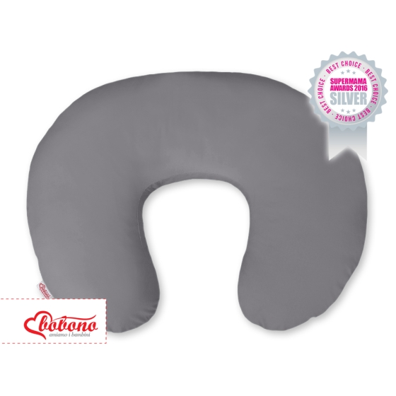 Extra cover for feeding pillow- anthracite