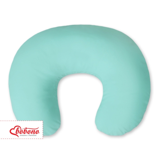 Extra cover for feeding pillow- Hanging Hearts mint
