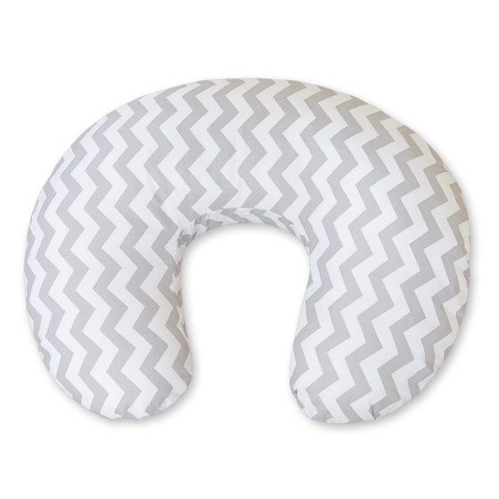 Extra cover for feeding pillow- Simple chevron Gray
