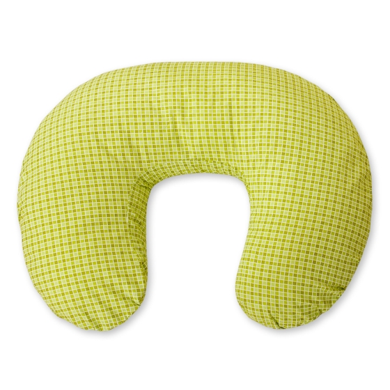 Feeding pillow for Baby- Basic green checkered