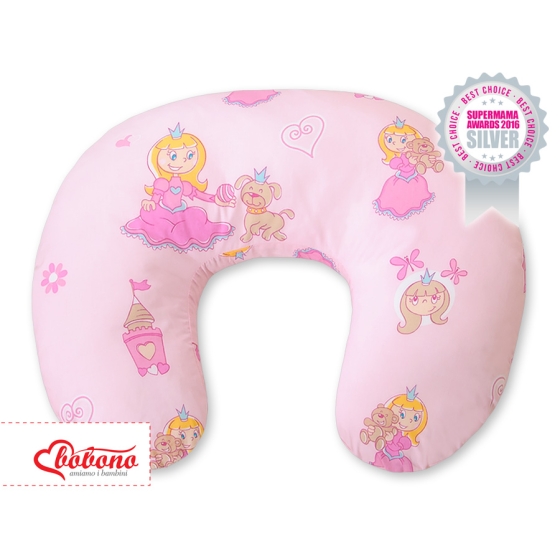 Feeding pillow for Baby- Basic pink princess
