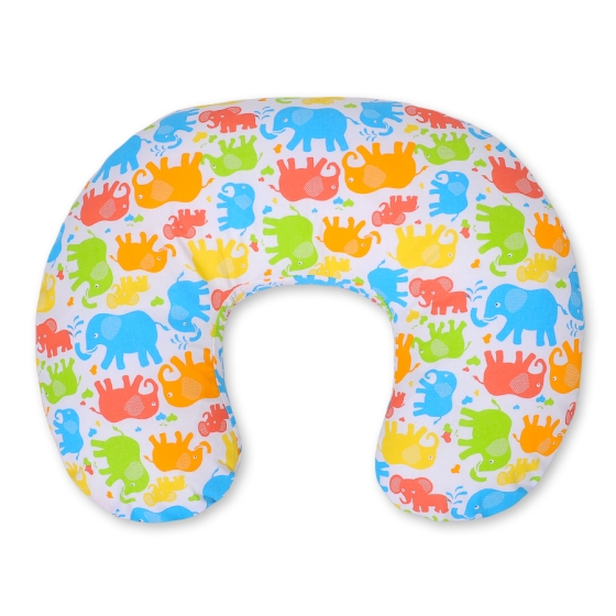 Feeding pillow for Baby- Colored elephants