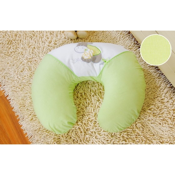 Feeding pillow for Baby- Donkey Luca green