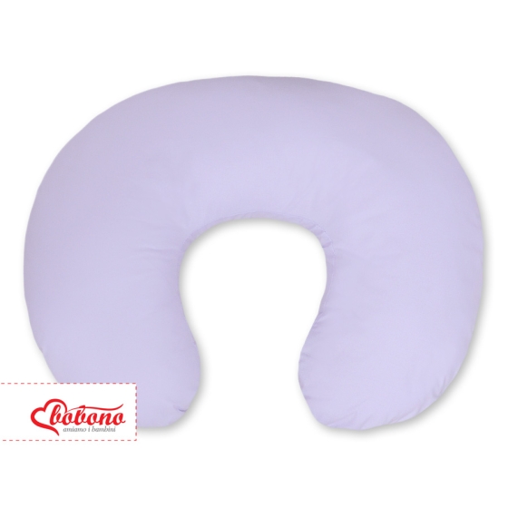 Feeding pillow for Baby- Hanging hearts lilac