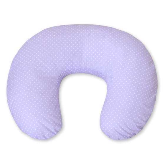 Feeding pillow for Baby- Lilac checkered