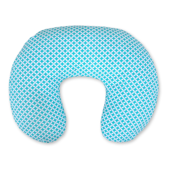 Feeding pillow for Baby- Mint flower pattern