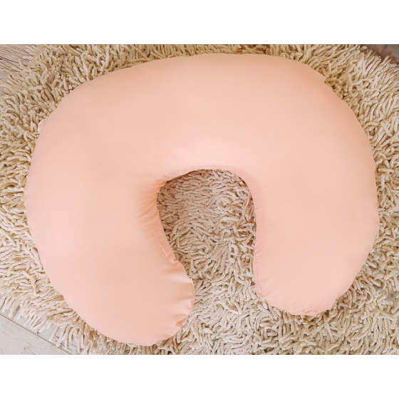 Feeding pillow for Baby- powder pink