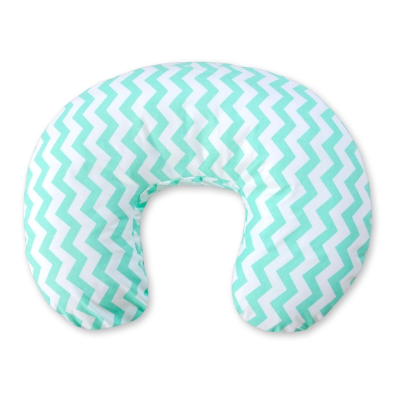 Feeding pillow for Baby- Simple chevron mint