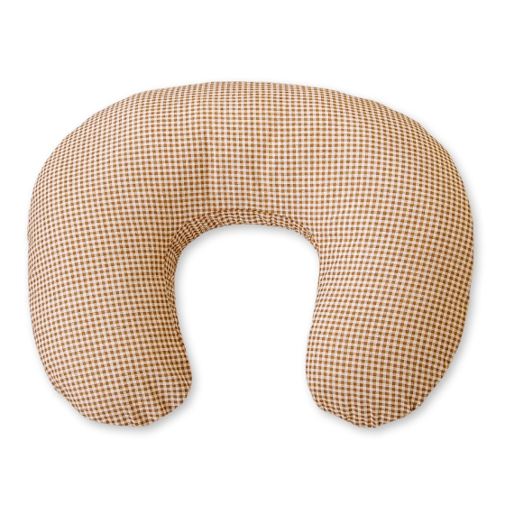 Feeding pillow for Baby- Teddy Bear with bow brown