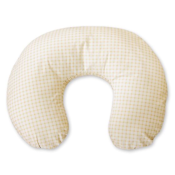 Feeding pillow for Baby- Teddy Bear with bow cream