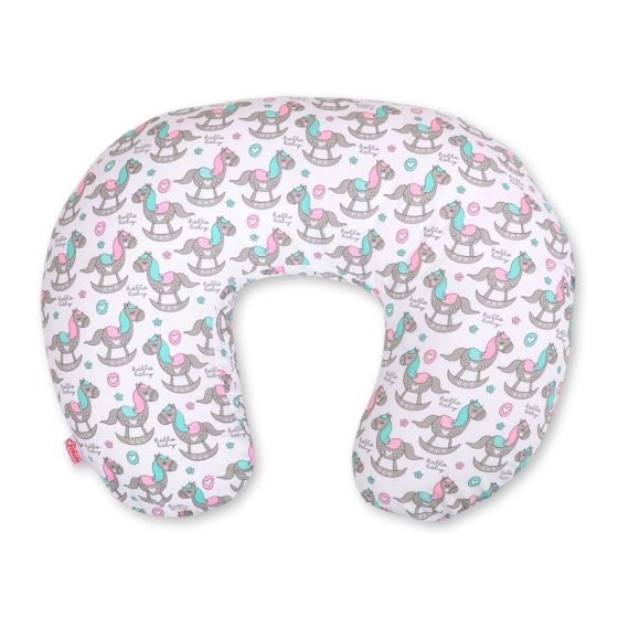 Feeding pillow - rocking horses