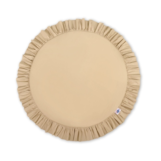 Floor play mat - beige