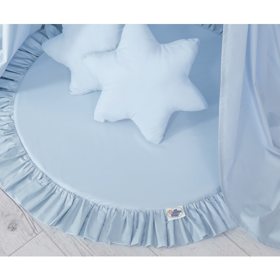 Floor play mat - blue