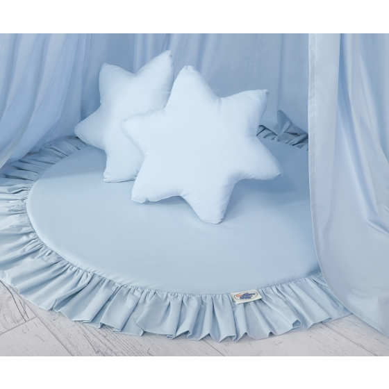 Floor play mat - blue