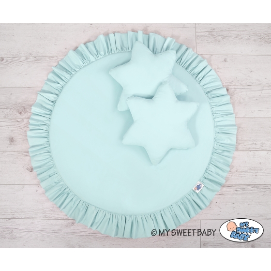 Floor play mat - mint
