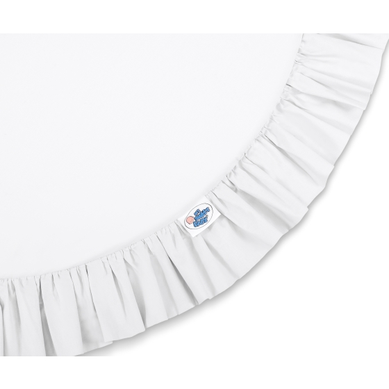 Floor play mat - white