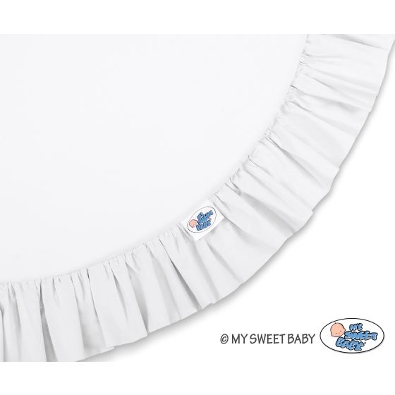 Floor play mat - white