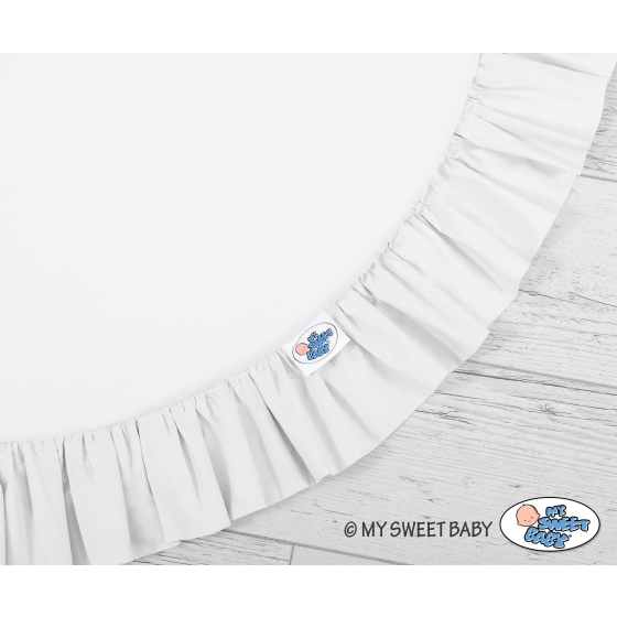 Floor play mat - white
