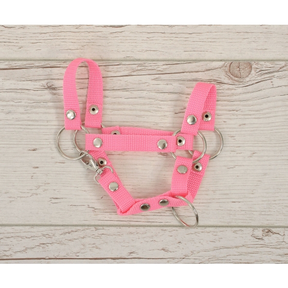 Hobby Horse halter A4 small - pink