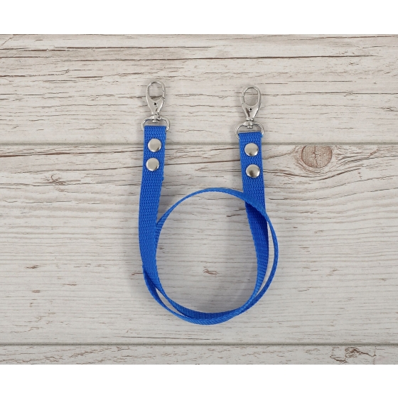 Hobby Horse reins for halters - blue