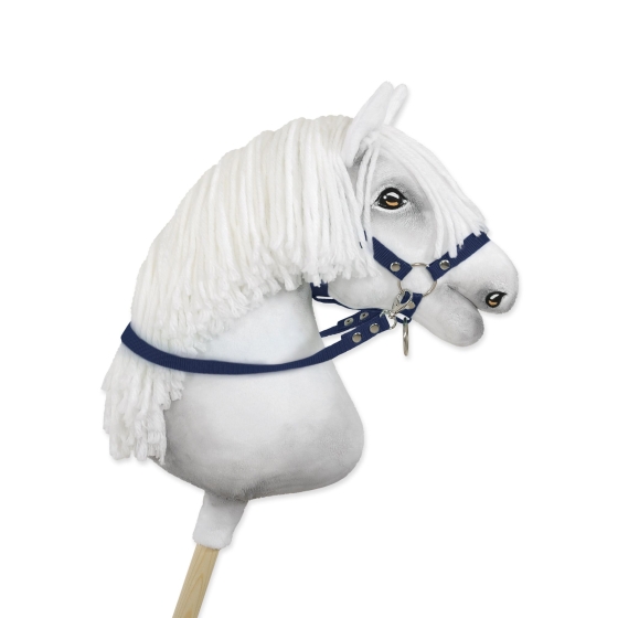 Hobby Horse reins for halters - denim