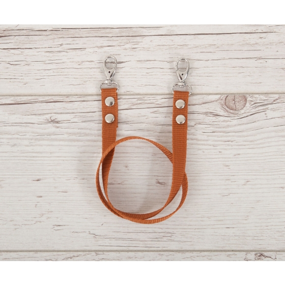 Hobby Horse reins for halters - ginger