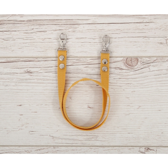 Hobby Horse reins for halters - honey yellow