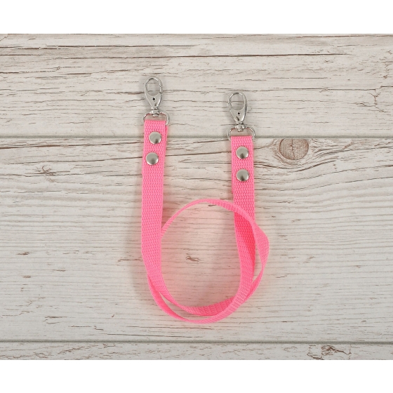 Hobby Horse reins for halters - pink