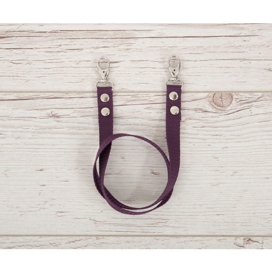 Hobby Horse reins for halters - plum