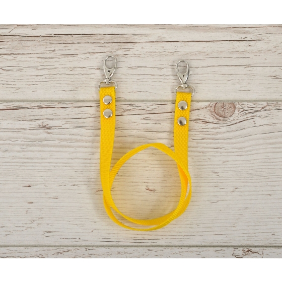Hobby Horse reins for halters - yellow