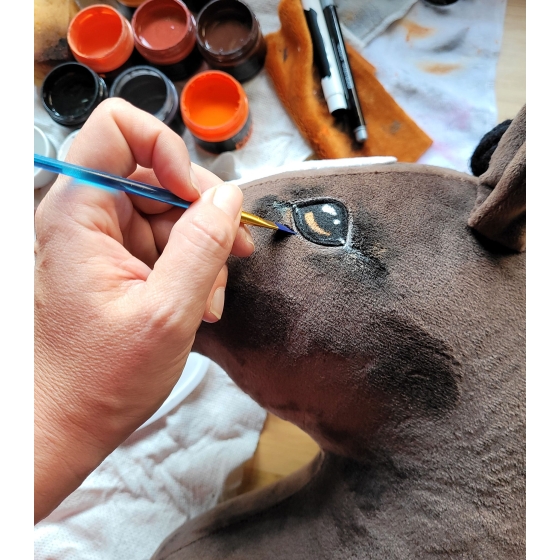 Hobby Horse - bay horse A4
