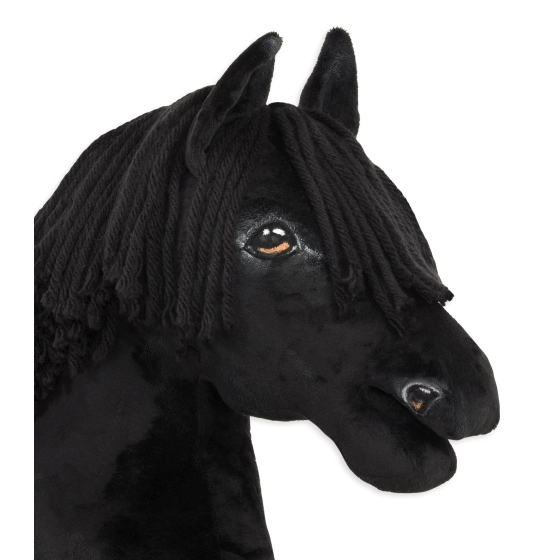 Big sized black hobby horse