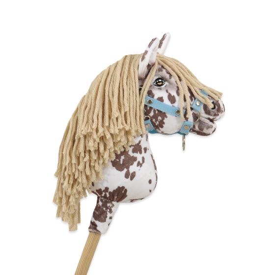 Hobby Horse - brown leopard with a beige mane A4