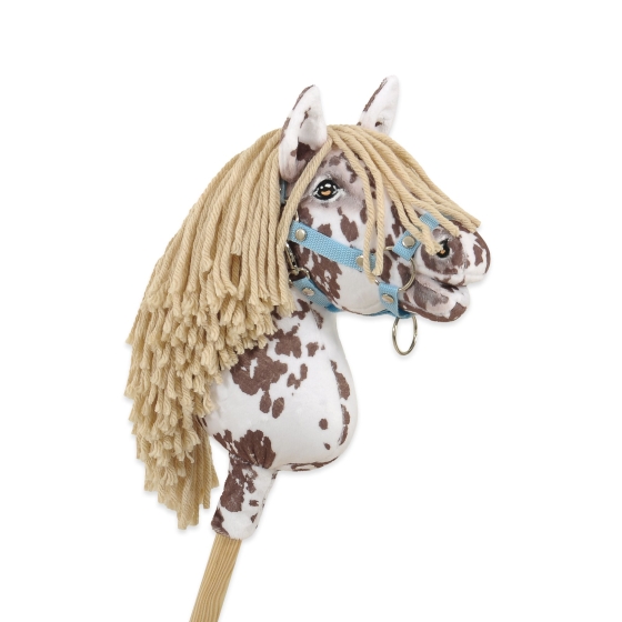 Hobby Horse - brown leopard with a beige mane A4