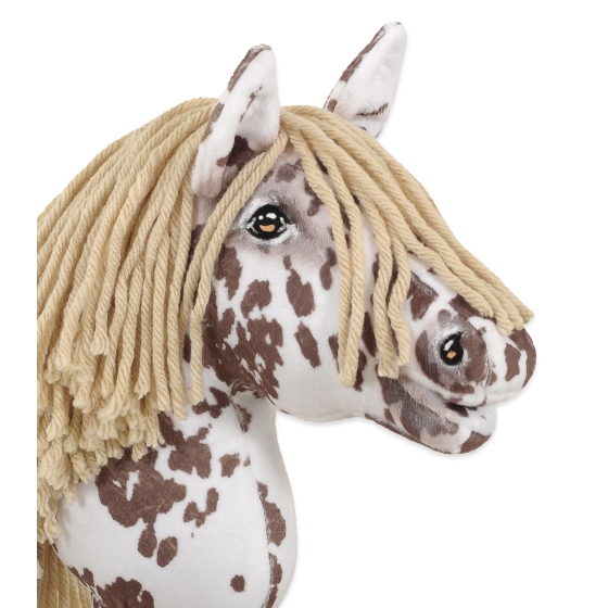Hobby Horse - brown leopard with a beige mane A4