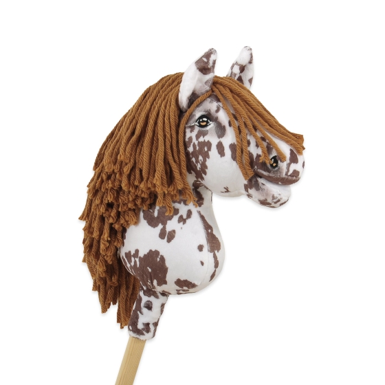 Hobby Horse - brown leopard with a brown mane A4