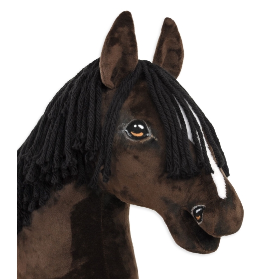 Hobby Horse - dark bay horse A3
