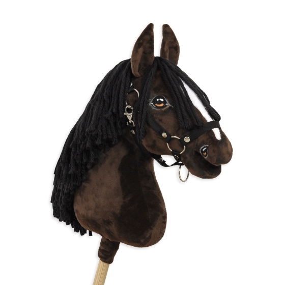 Hobby Horse - dark bay horse A3