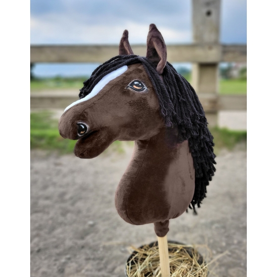 Hobby Horse - dark bay horse A3
