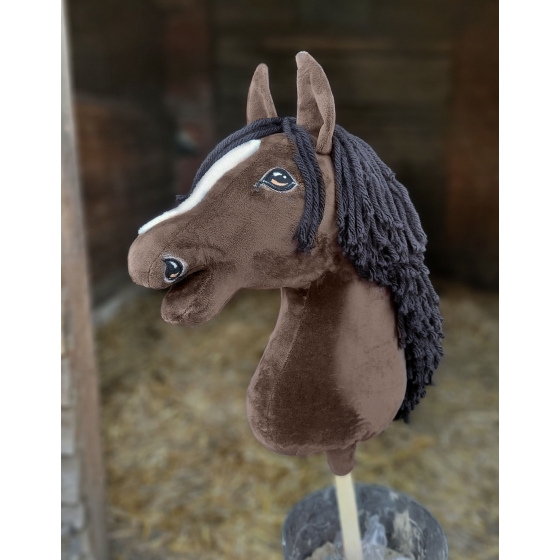Hobby Horse - dark bay horse A3