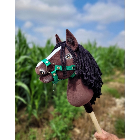 Hobby Horse - dark bay horse A4