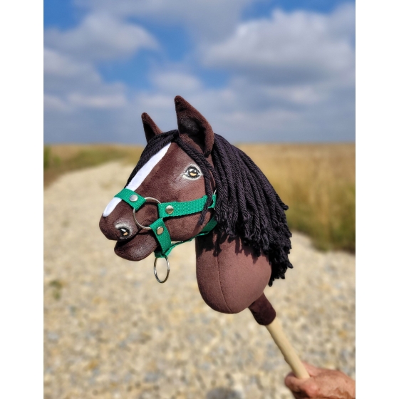Hobby Horse - dark bay horse A4