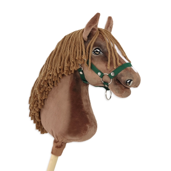 Hobby Horse - dark chestnut horse A3